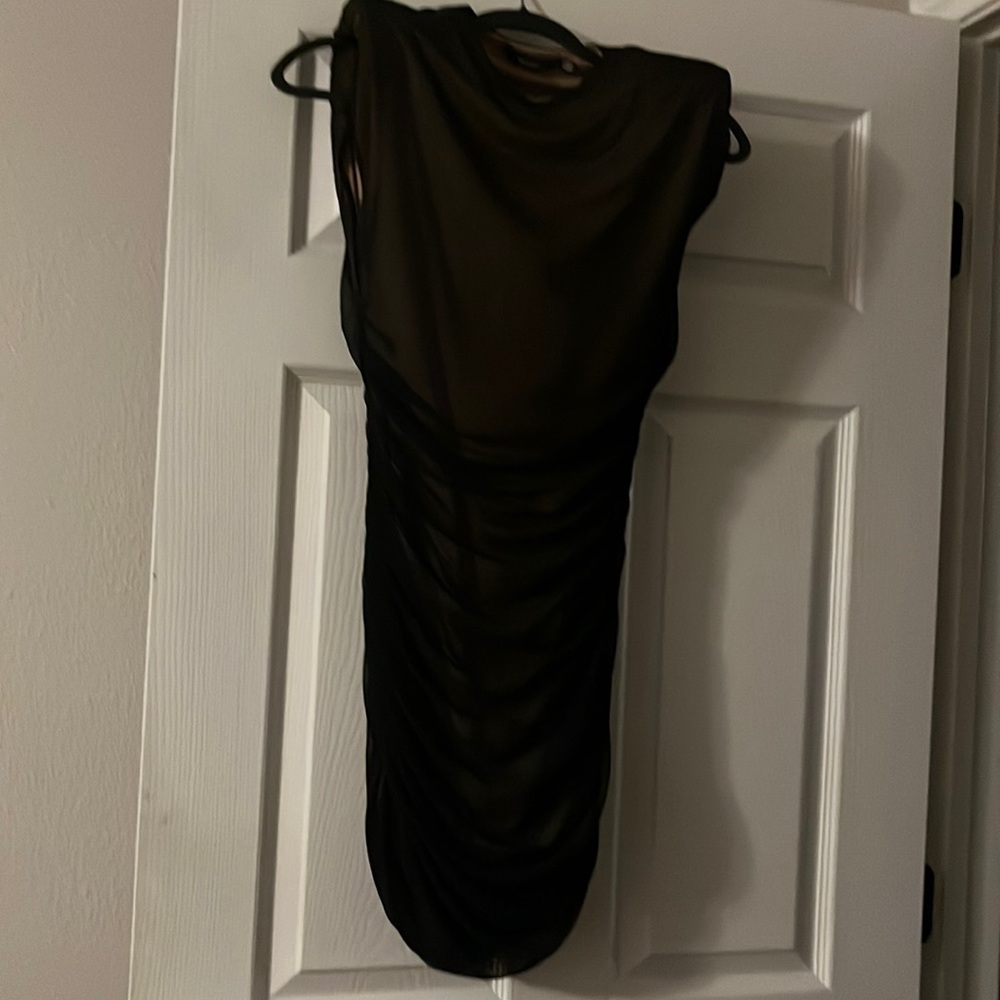 Missguided Ruched Mini Dress